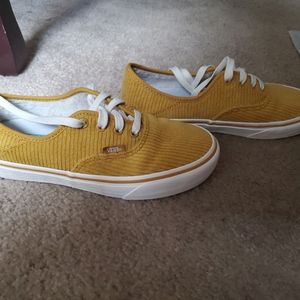 Corduroy vans